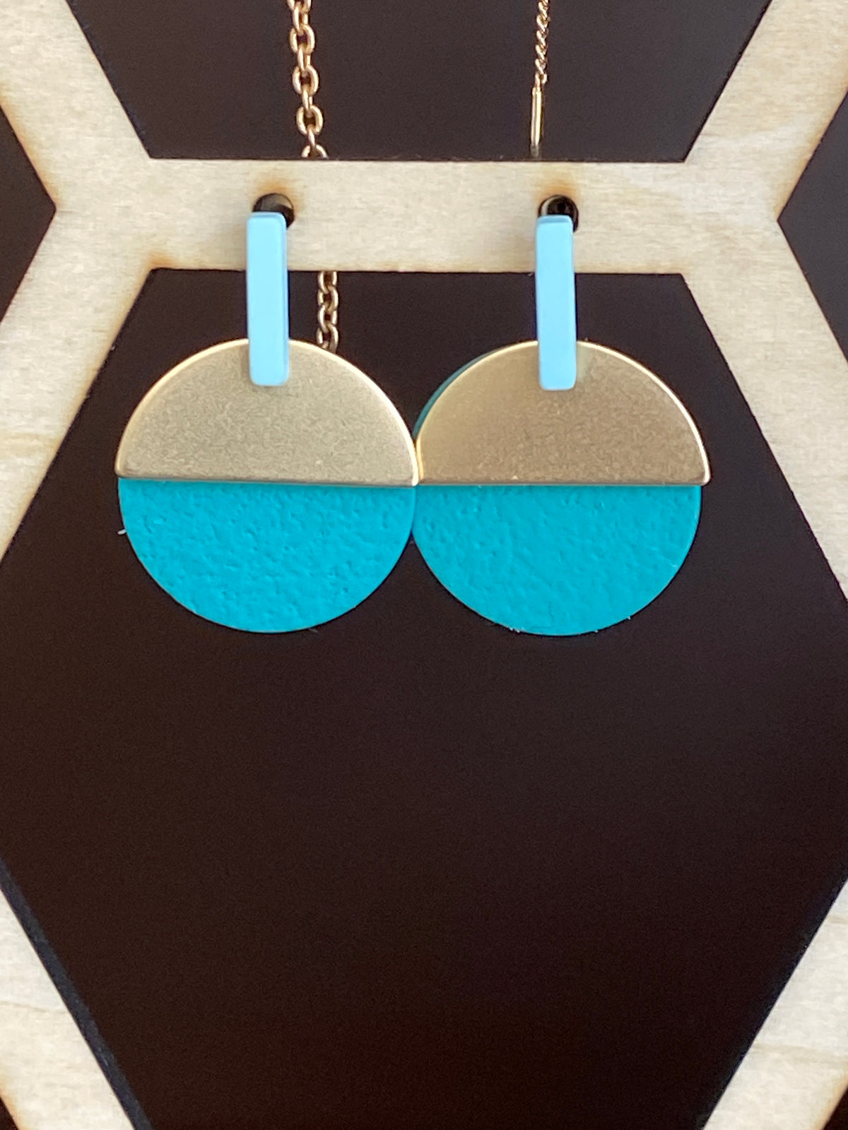 Turquoise cirkels