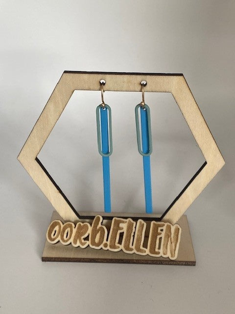 staaf ellips blauwtinten